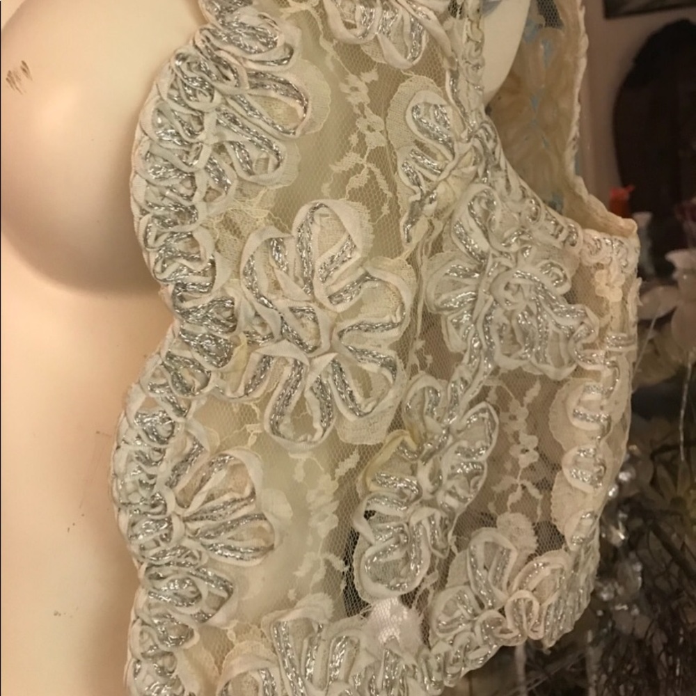 Vintage lacy vest